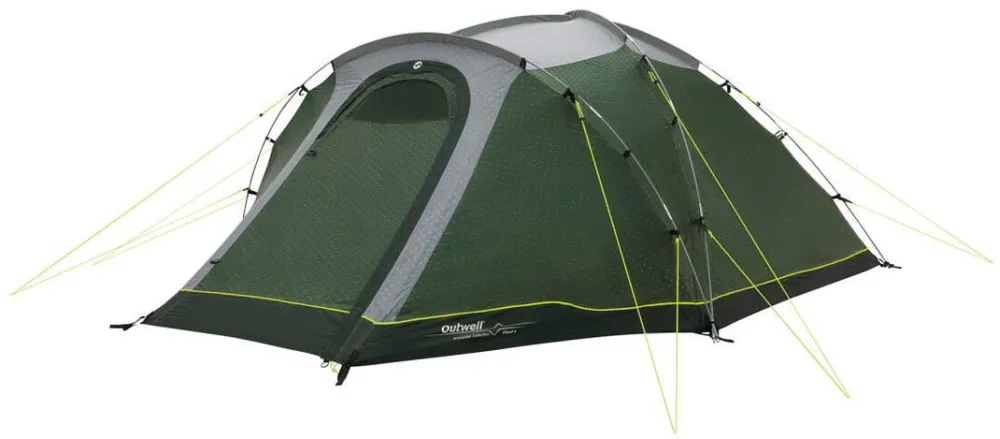 Cort Outwell Cloud 4 Four Room Dome for 4 Persons, Green