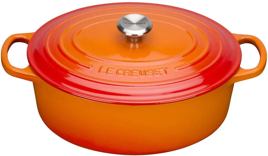 Le Creuset Signature Casserole oval 27 cm volcanic
