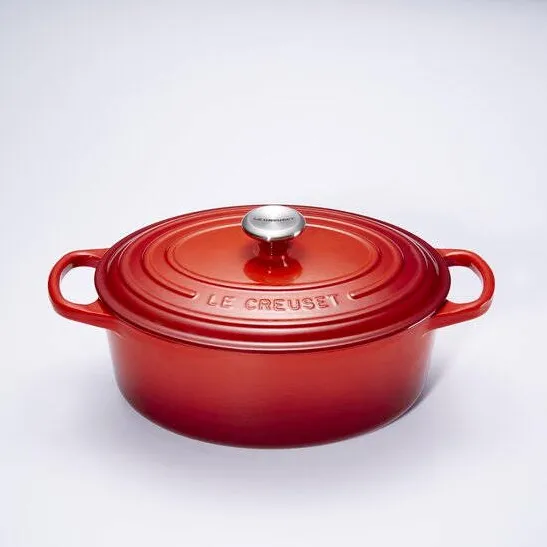 Le Creuset Signature Casserole oval 29 cm Cerise