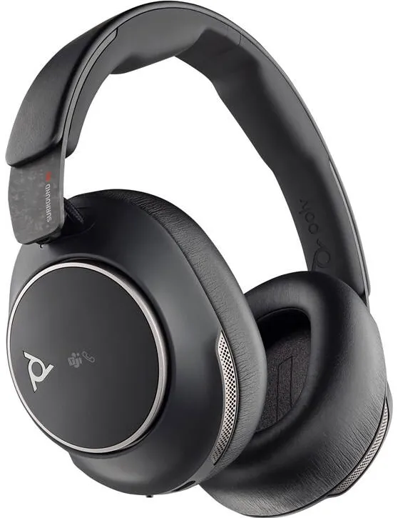 Casti Poly Poly Voyager Surround 80 UC Microsoft Teams Certified USB-C Headset +USB-C/A Adapter