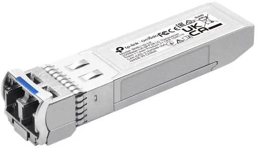 Placa de Retea TP-Link Modul retea TP-Link SM6110-LR SFP+ 25780 Mbit/s, 1310 nm, gri, 57x14x12mm