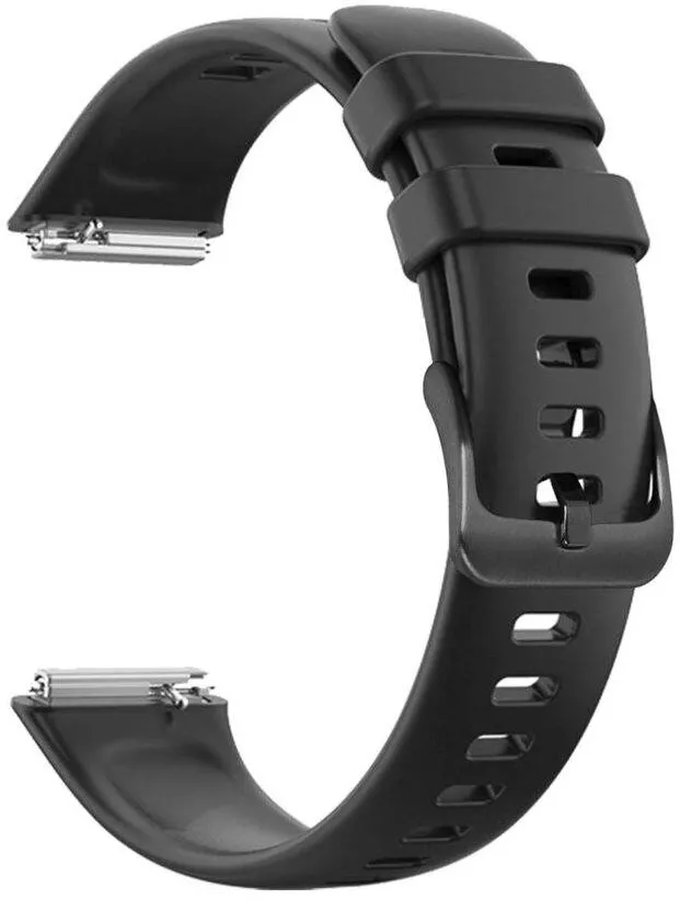 Fixed Silicone Strap for Huawei Band 8, Black