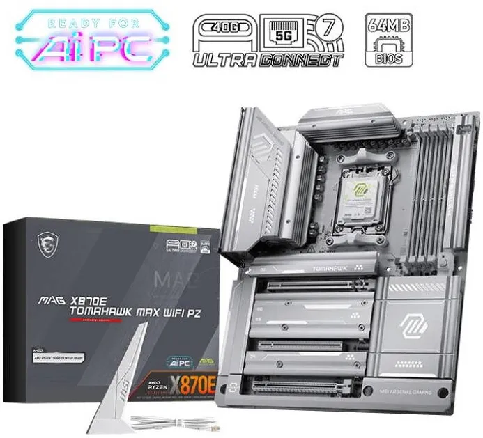 Placa de Baza MSI Placa de baza Msi MAG X870E TOMAHAWK MAX WIFI PZ, AM5, 4xDDR5, 256GB, ATX