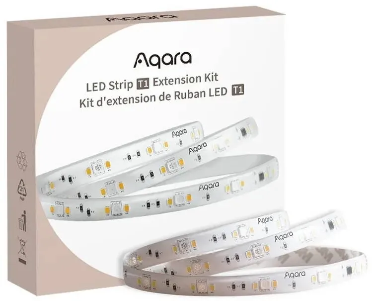 Aqara Banda LED Aqara T1 Prelungire 1m, RLSE-K01D, 806 lm, IP44