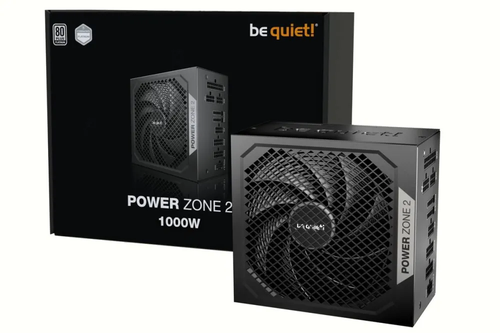 Sursa PC be quiet! Sursa PC be quiet! Power Zone 2 1000W, 80+ Platinum, 14cm, ATX 3.1