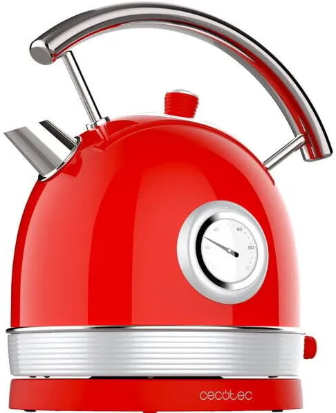 CECOTEC Fierbator de apa Cecotec Vintage, 1.8 l, 2200 W, Rosu