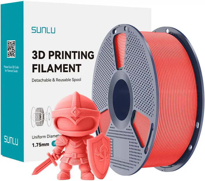 Sunlu Sunlu Filament PLA+ Cherry Red