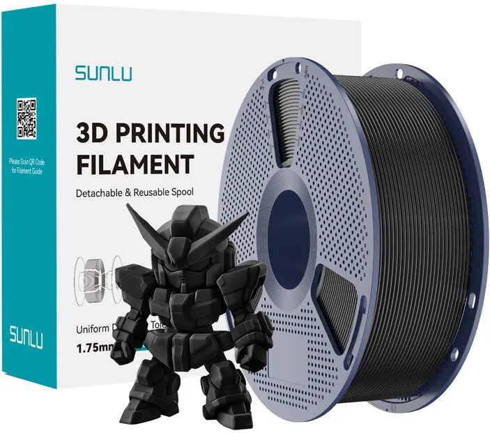 Sunlu Sunlu Filament PLA+ 2.0 Black