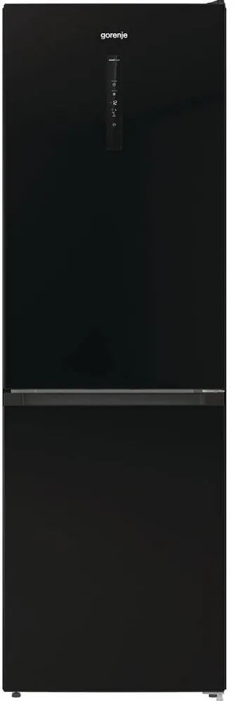 GORENJE Combina frigorifica NRK6192ABK4, NO FROST PLUS, 300 L, H 185 CM, CLASA E, NEGRU
