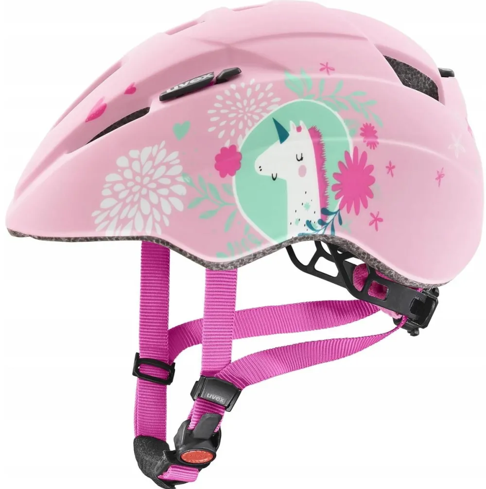 uvex Casca Copii UVEX KID 2 CC, Roz Unicorn, 46-52 cm