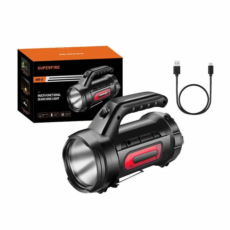 Superfire Lanterna M9-E, 900lm, USB