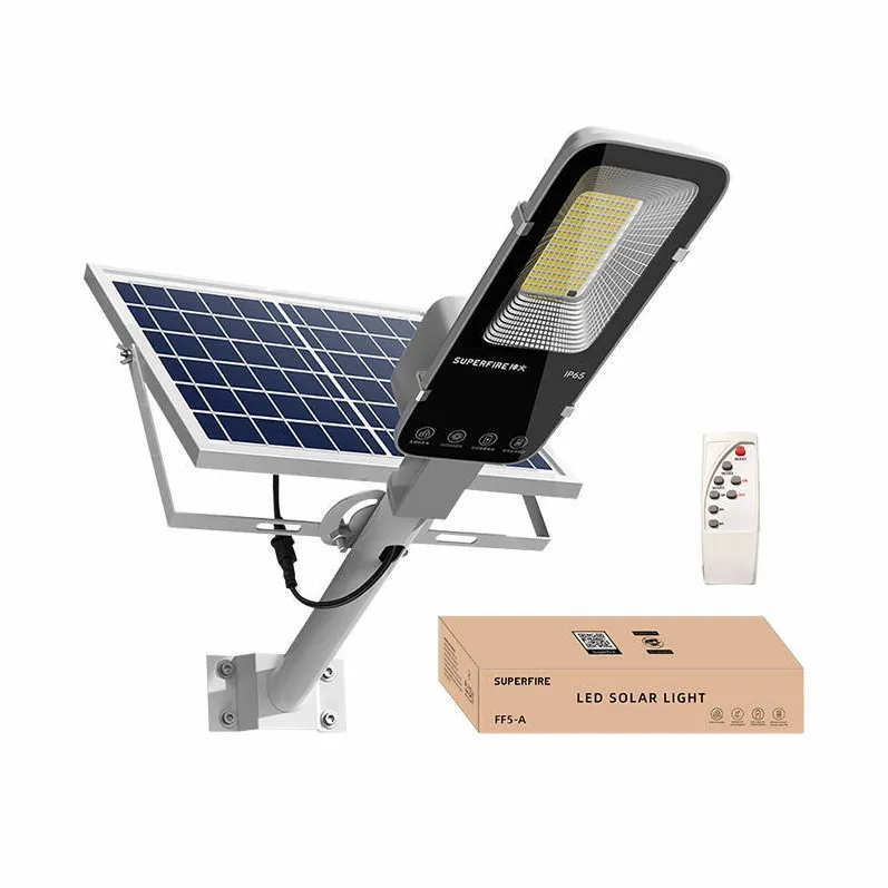 Superfire Lampa solarna Superfire FF5-A, 63W, 500lm, 5000mAh
