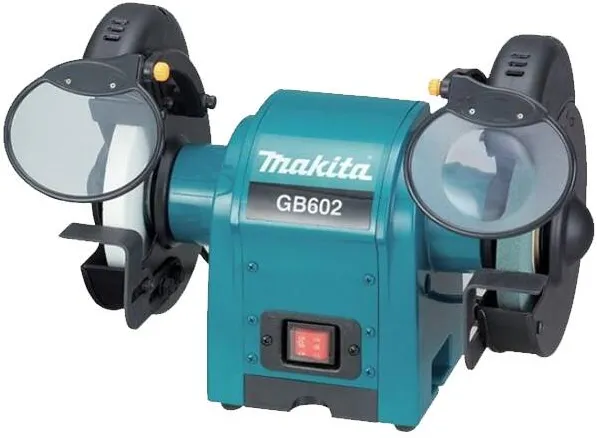 Makita GB602 - Polizor de banc, 250 W, 150 mm, led iluminare, monofazat