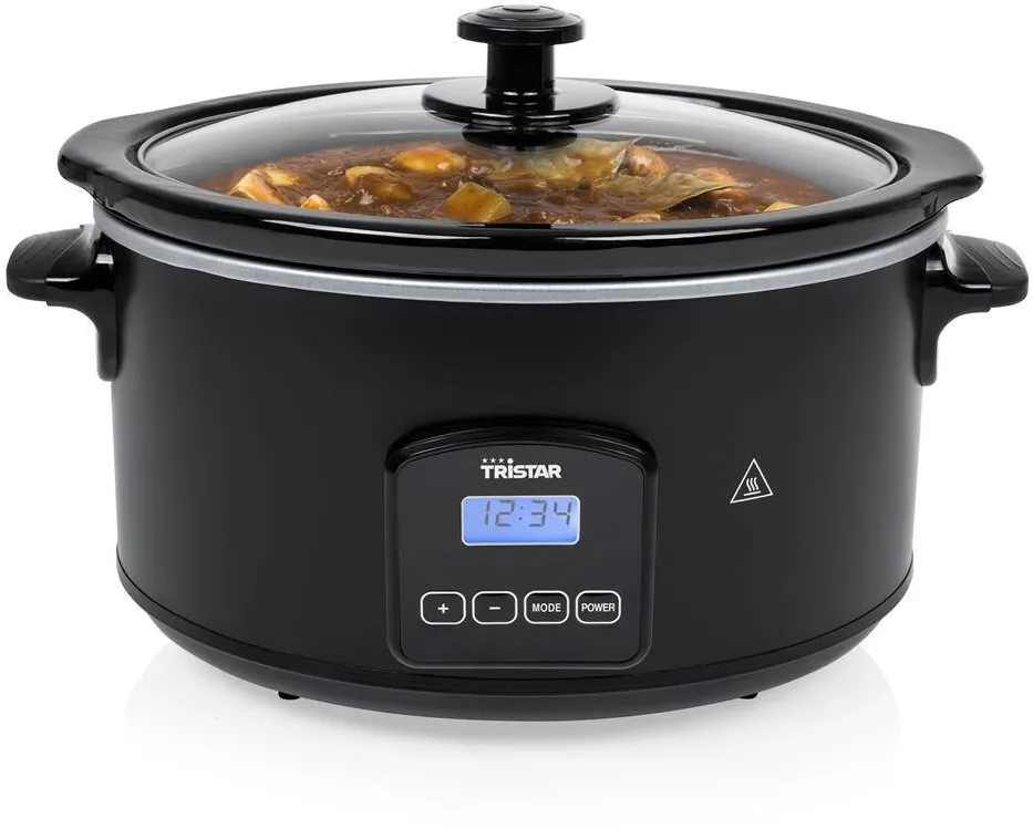 TRISTAR VS-3920 Digital Slowcooker, Black