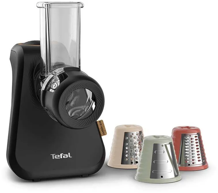 TEFAL Eco Respect MB77EN38 Razatoare electrica, 200W, 3 accesorii, Negru