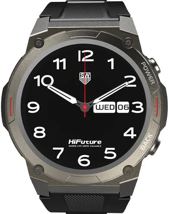 Smartwatch HiFuture FutureGo Mix2 (negru)
