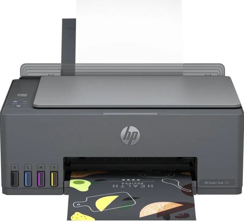 Imprimanta multifunctionala HP Smart Tank 581, InkJet CISS, Color, Format A4, Wi-Fi
