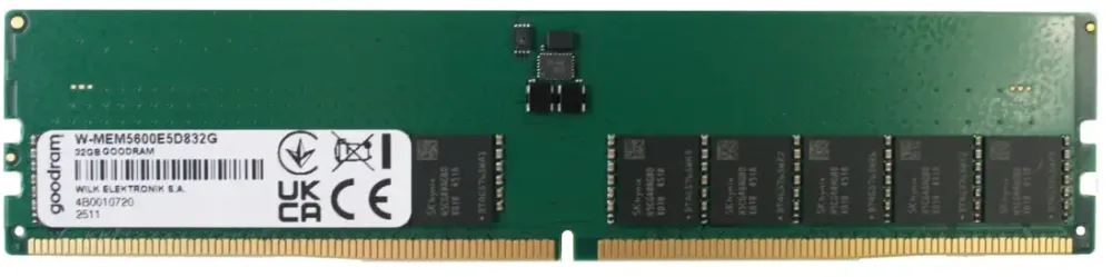 Memorie RAM GOODRAM DDR5 32GB/5600(1*32) ECC UDIMM DRx8