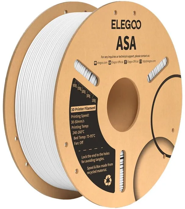 Elegoo ASA Filament (White)