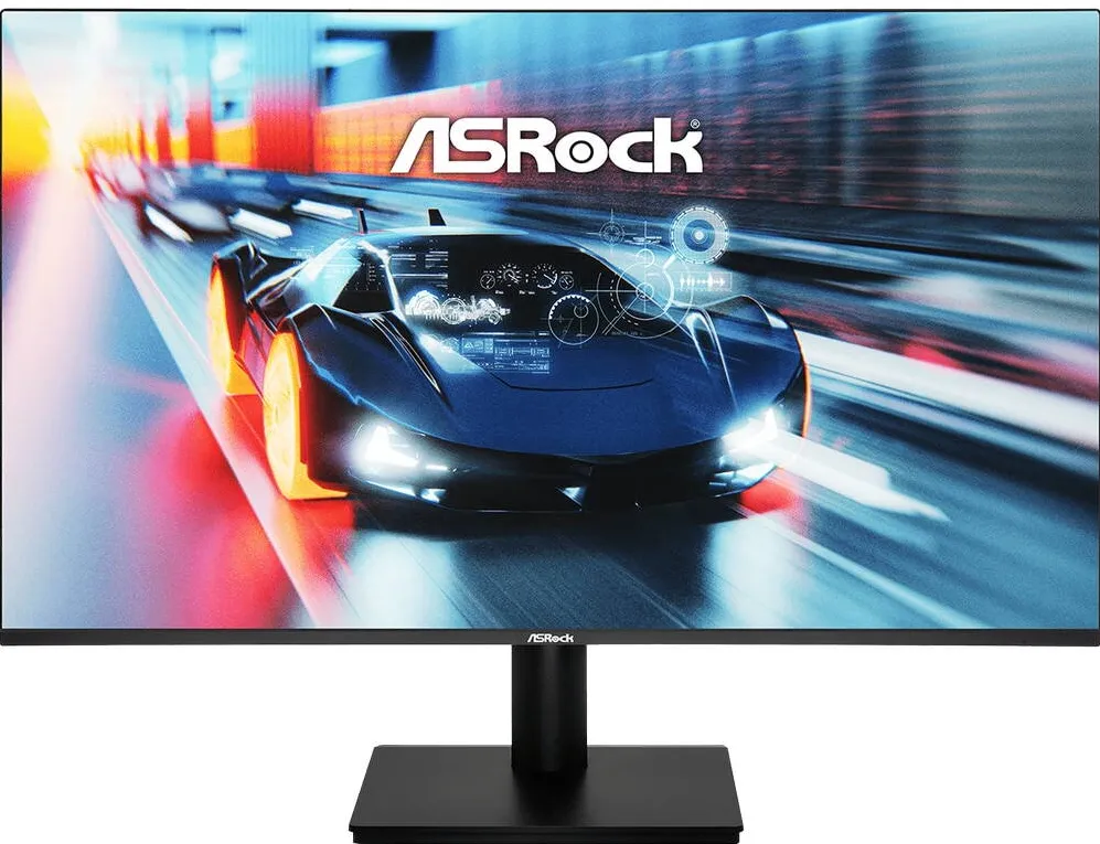 Monitor ASRock Monitor Gaming IPS LED ASRock 27" CL27FFB, Full HD 1920 x 1080, VGA, HDMI, 144 Hz, 1 ms Negru