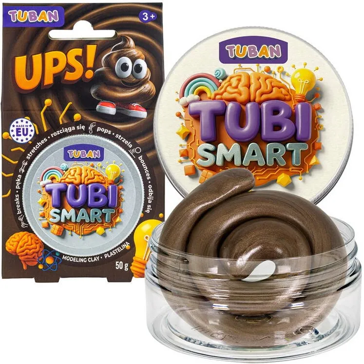 Jucarie creativa TUBAN Tubi Smart Sensory Clay - Hoppá
