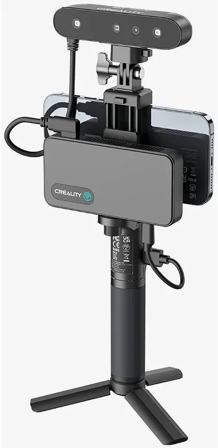 CREALITY Scanner 3D portabil Creality CR Ferret Pro cu precizie de 0.1 mm, tehnologie anti-tremurare si scanare rapida