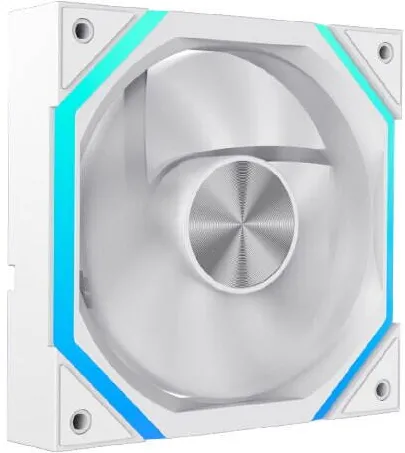 Gamemax Ventilator 120mm ARGB PWM Gamemax FN12A-N2 Reverse PWM Alb