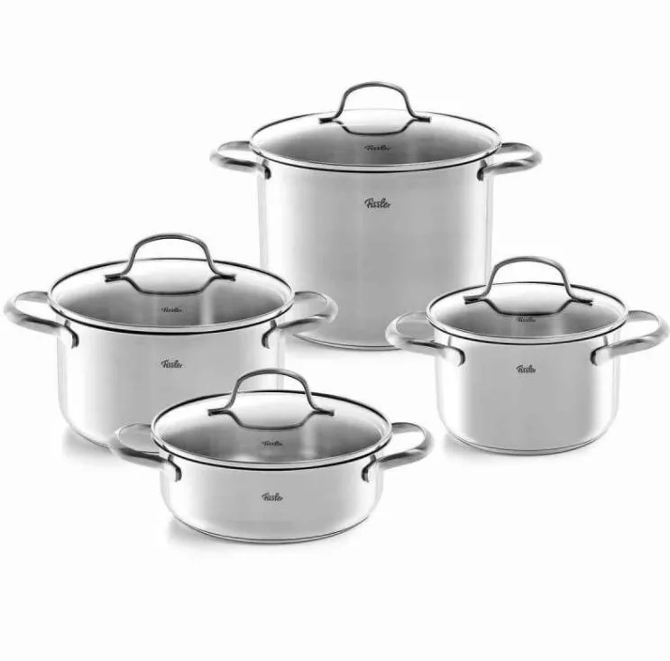 Fissler Set oale din inox 4 piese San Francisco