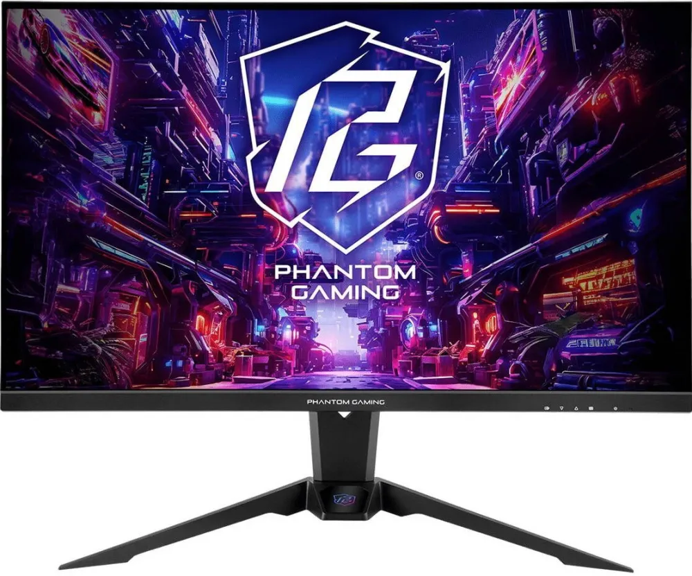 Monitor ASRock ASRock Phantom Gaming PG32QFT, 32", IPS, 2560x1440, 2 x HDMI 2.0, 1 x DisplayPort 1.4, 1 x Audio Out, Difuzoare incorporate 2 x 2W