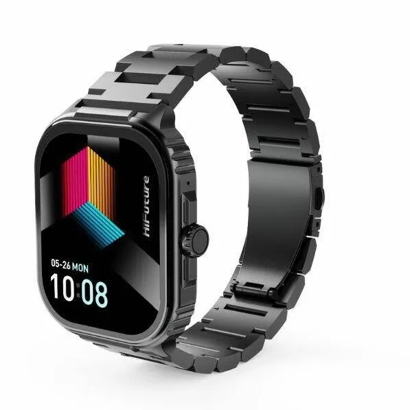 Smartwatch HiFuture Ultra3 Pro, 350 mAh, Autonomie 7 zile, Bluetooth 5.2, Negru