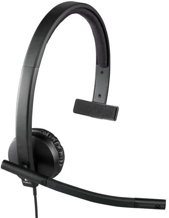 Casti Over-Head LOGITECH Casti USB Logitech H570e Mono, Negru