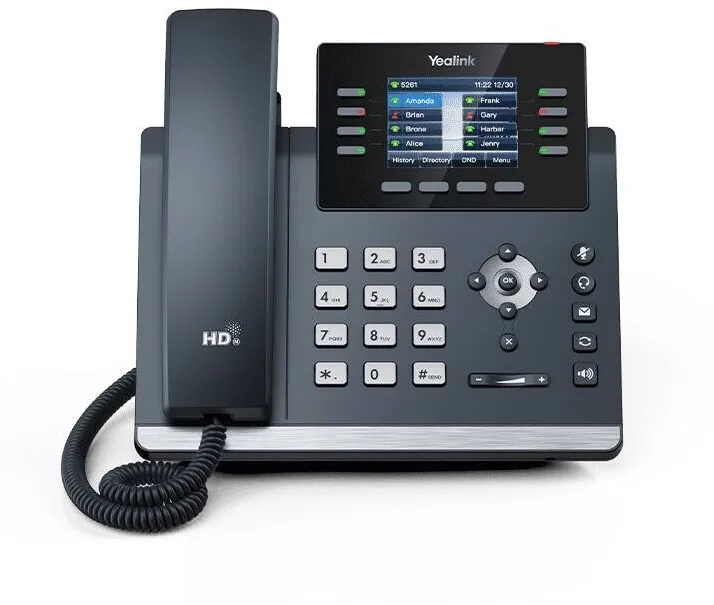Telefon Fix YEALINK Telefon SIP Yealink, Ecran LCD, 12 Conturi SIP