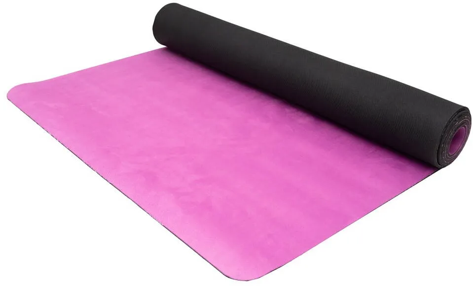 IGGY Saltea YOGA Iggy, material cauciuc natural acoperit cu suede (microfibra), dimensiune 1830 x 680 x 4 mm, mov