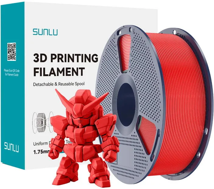 Sunlu Sunlu Filament PLA+ 2.0 Red