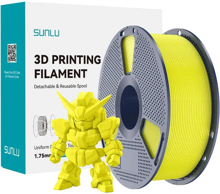 Sunlu Sunlu Filament PLA+ 2.0 Yellow