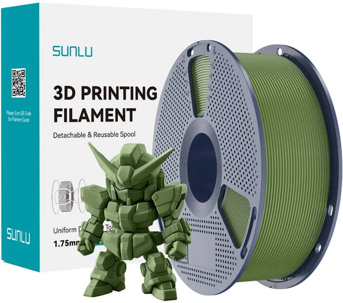 Sunlu Sunlu Filament PLA+ 2.0 Olive Green