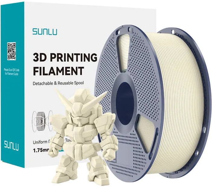 Sunlu Sunlu Filament PLA+ 2.0 Bone White