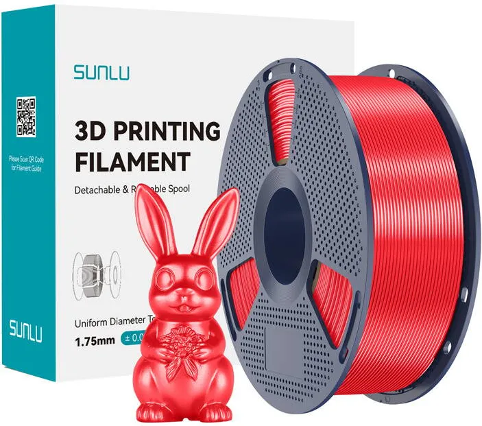 Sunlu Sunlu Filament PLA+ Silk Red