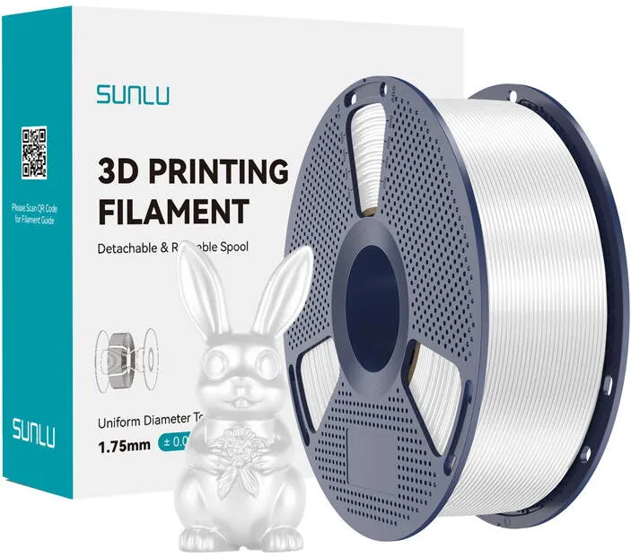 Sunlu Sunlu Filament PLA+ Silk White