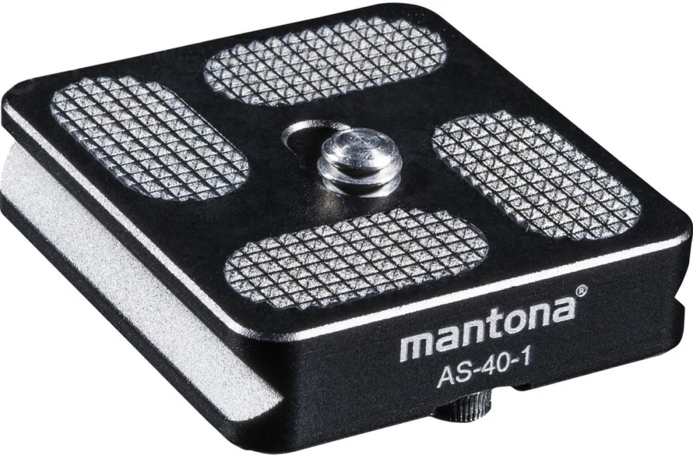 mantona Accesoriu Trepied AS-40-1 Quick Release Plate