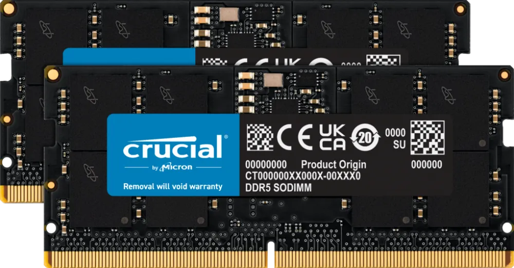 Memorie Laptop Crucial 32GB Kit DDR5-4800MHz CL40