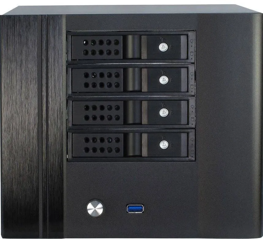 Carcasa PC Inter-Tech Mini ITX IPC SC-4004 USB
