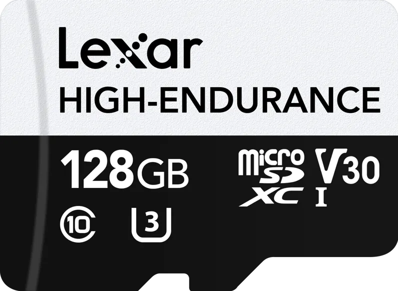 Card de Memorie Lexar 128GB microSDXC High-Endurance UHS-I/U3/10 R100/W45 (V30)