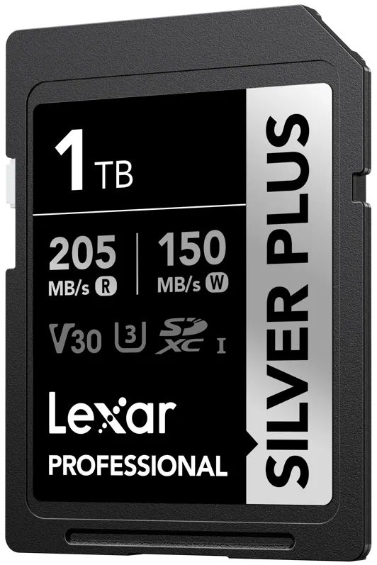 Card de Memorie Lexar Lexar SDXC Professional SILVER Plus 1066x UHS-I/U3/A2/4K R205/W150 (V30) 1TB