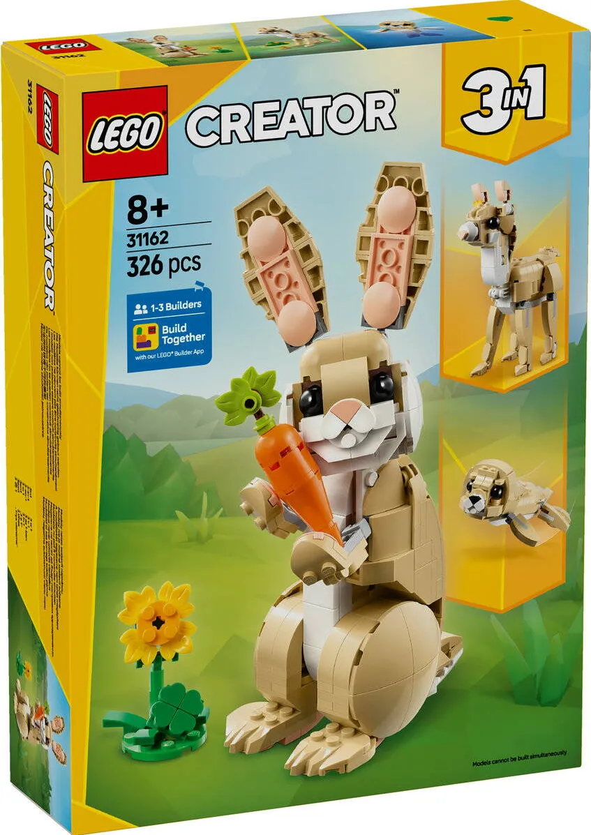 LEGO Iepuras Dragalas 3IN1, 31162