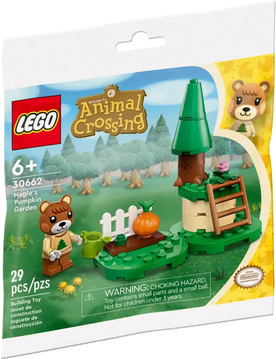 LEGO 30662 Animal Crossing Mona's Pumpkin Patch, construction toy