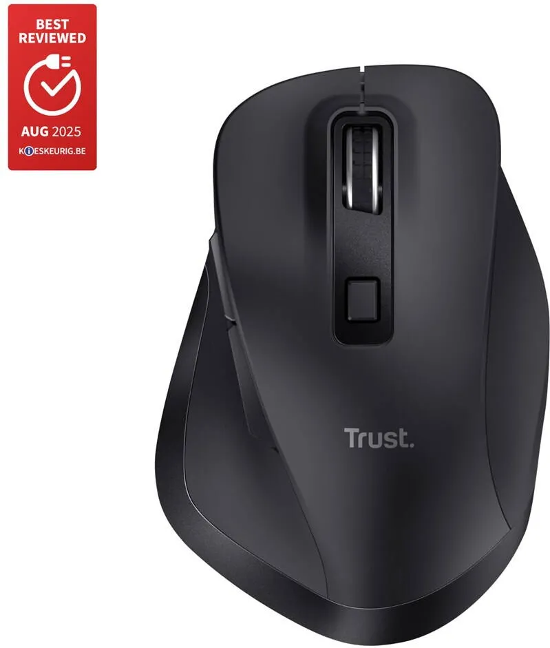 Mouse TRUST Fyda Office Right-hand RF Wireless + Bluetooth Optical 2400 DPI