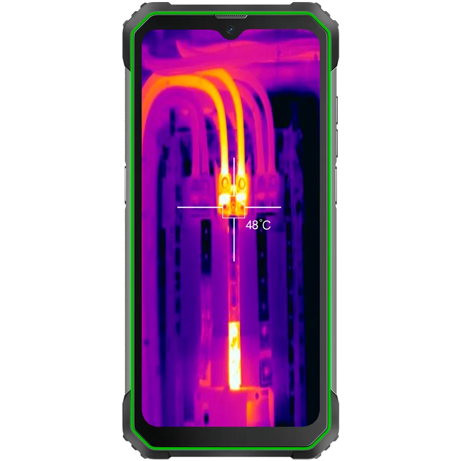 Smartphone Blackview Rugged BL8800 Dual 5G Pro 6.58" FHD+IPS 1080x2408 8GB/128GB, MT6833V Octa-core 2.2GHz, 16MP Front/5MP+50MP Back Camera FLIR thermal camera Battery 8380mAh Type-C Android 11