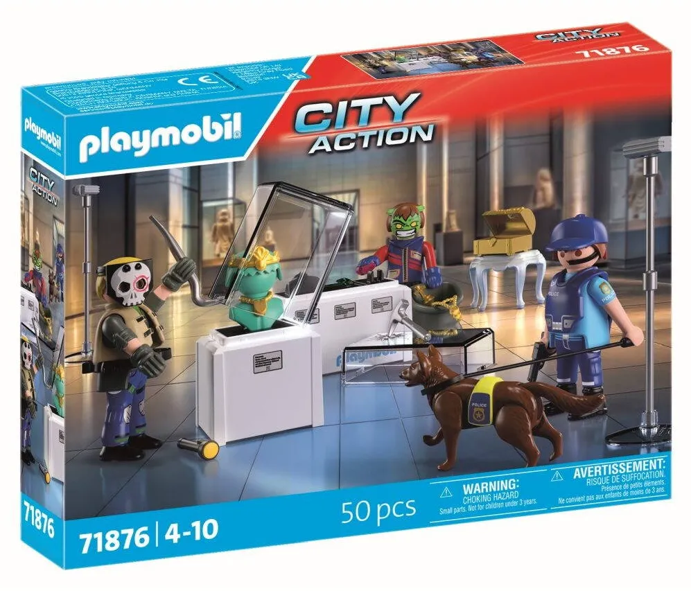 Jucarie Educationala PLAYMOBIL City Action - Furtul de diamante