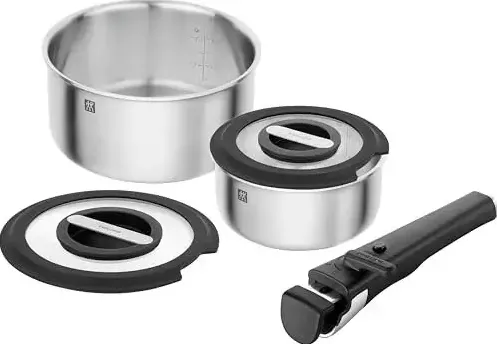 ZWILLING Unlock Cookware Set 5-Pc, 18/10 Stainless Steel